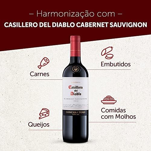 Vinho Tinto Casillero Del Diablo Cabernet Sauvignon 750ml