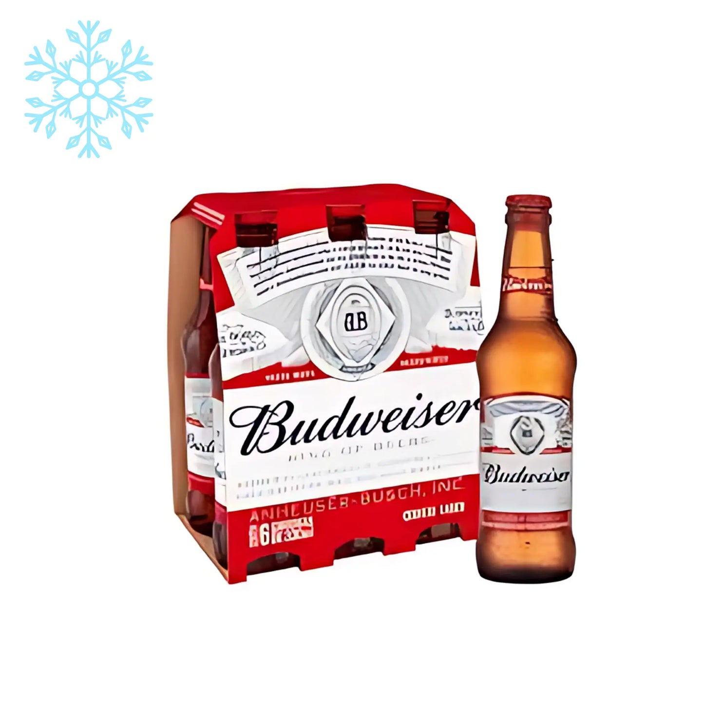 Cerveja Budweiser long neck 330ml
