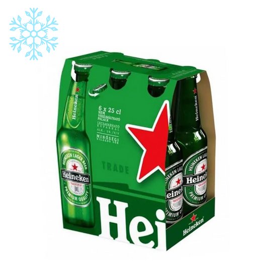 Cerveja Gelada Heineken Long Neck 330ml
