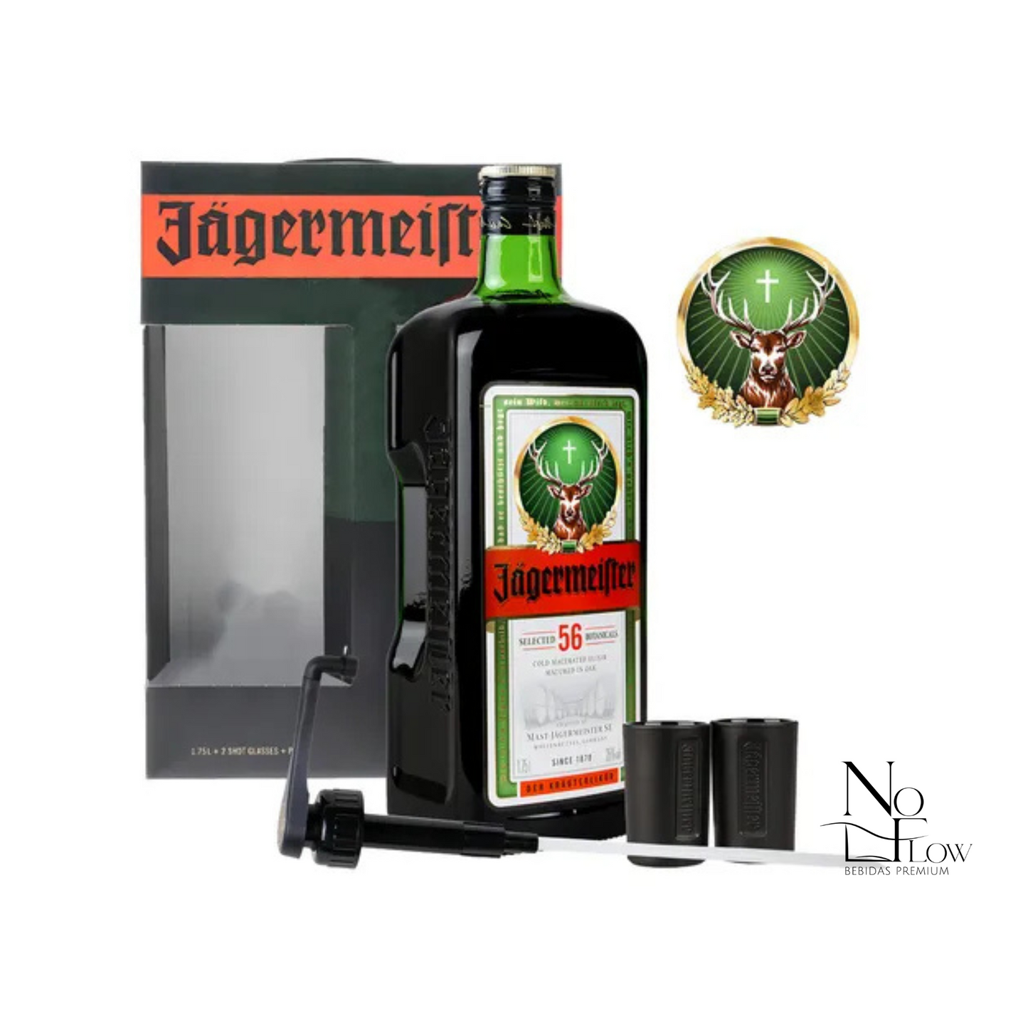 Kit Jagmeister 1L com copo exclusivo