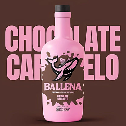 Licor Ballena Creme De Chocolate com Caramelo 750ml