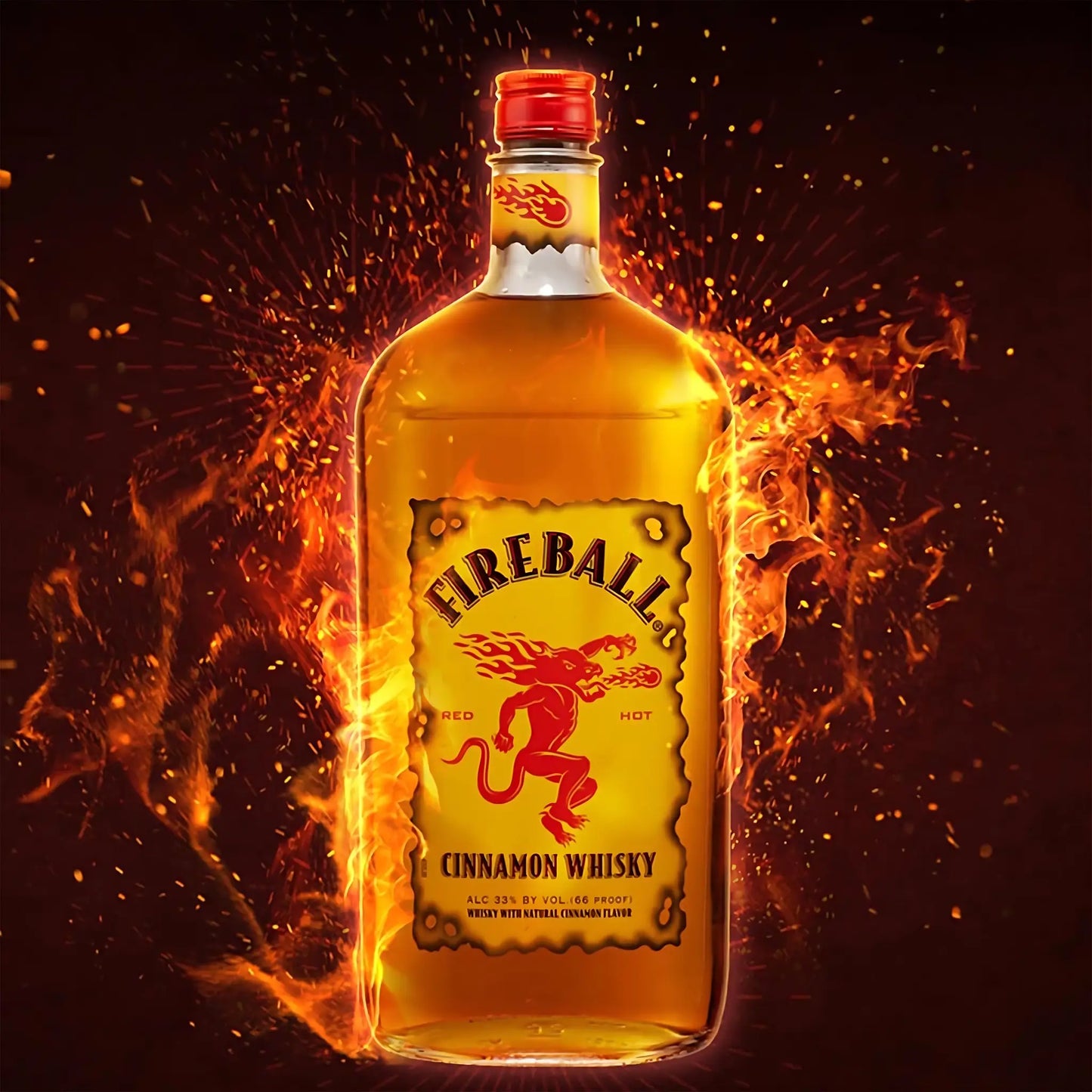 Licor Fino Canela Fireball 750ml
