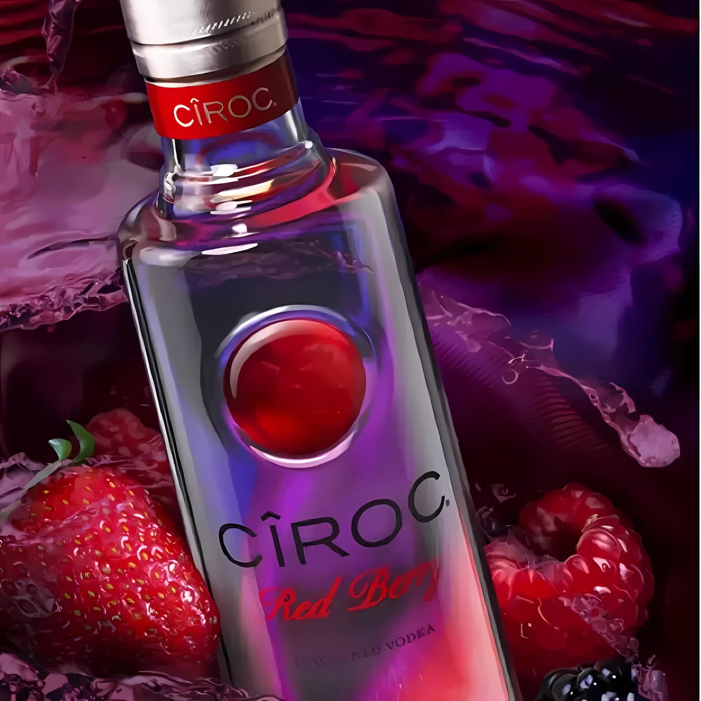 Vodka Ciroc Red Berry 750ml